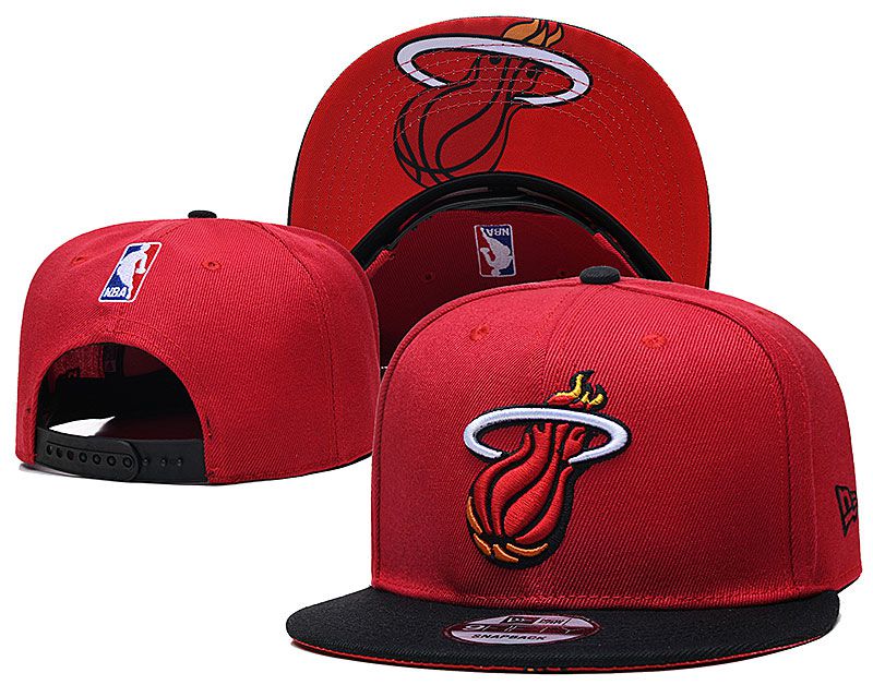 2021 NBA Miami Heat Hat TX322->nba hats->Sports Caps